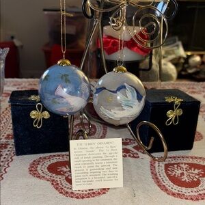 Li Bien 2004/2005 Dove Peace Ornament Lot!